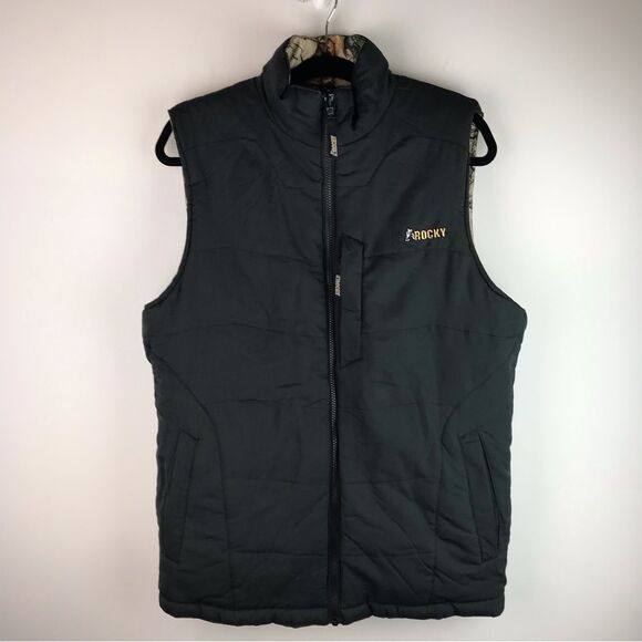 Rocky pro hunter men’s insulated parka with removable reversible vest size Med - Picture 10 of 12